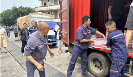 高溫送清涼，關愛暖人心|德勝釩鈦工會為職工夏日送清涼